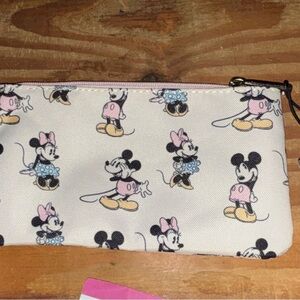 Disney Loungefly Coin/Cosmetic Bag - Mickey & Minnie